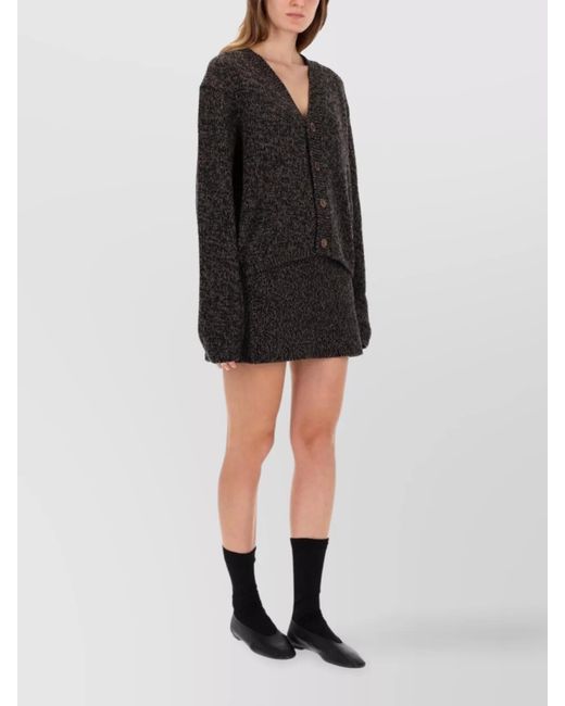 Our Legacy Black Wool Cardigan
