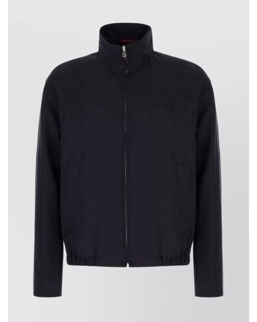Gucci Blue Zip Up Jacket for men