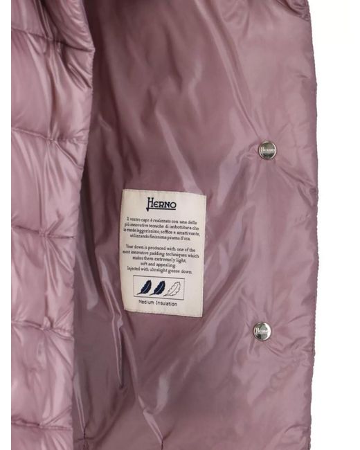 Herno Pink Puffer Jacket