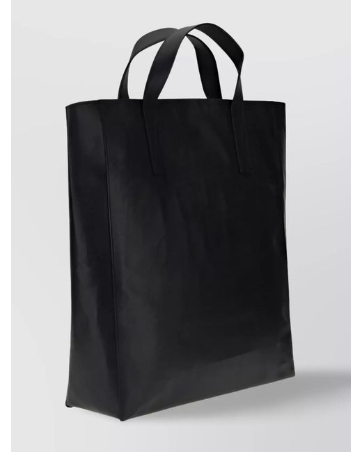 Vivienne Westwood Black Leather Tote Bag