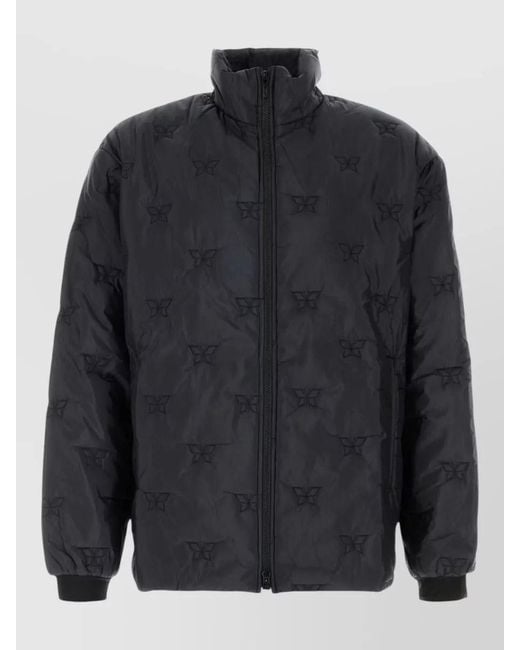 Needles Blue Nylon Padded Jacket for men