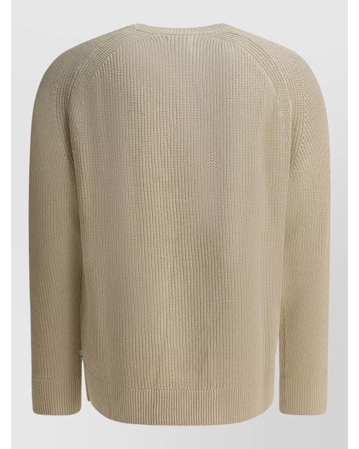 NN07 Natural Jacob 6470 Crewneck Sweater Raglan Sleeves for men