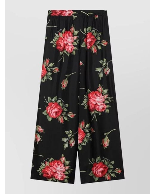 Dolce & Gabbana Multicolor Wide Trousers