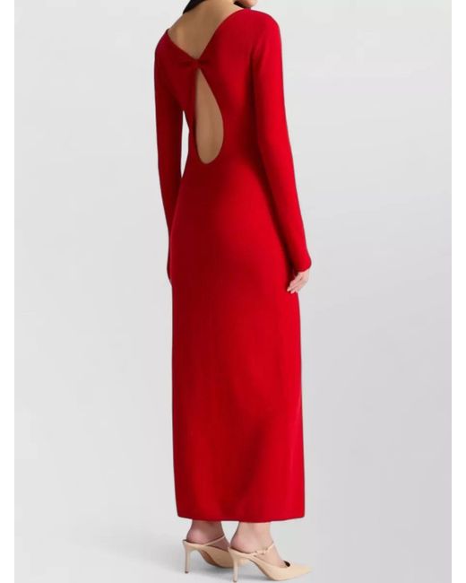 Marella Red Knit Dress