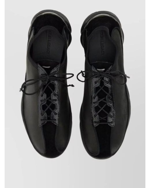 Our Legacy Black Klove Low Top Sneakers Rubber Sole