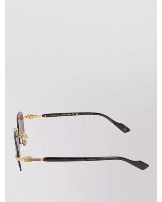 Gucci Pink Sunglasses Gg1221S 002 Rectangular Lenses for men