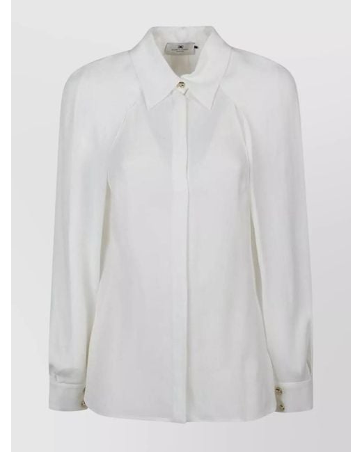 Elisabetta Franchi White Blouse