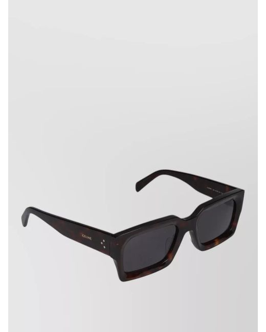 Céline Black Sunglasses Cl40280U Rectangular Thick Arms