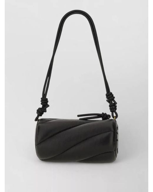 Fiorucci Black Mella Crossbody Bag Adjustable Strap Design