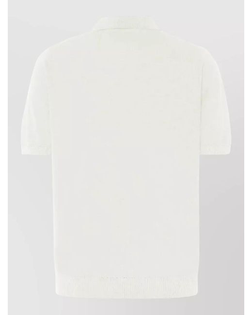 Malo White Polo Shirt for men