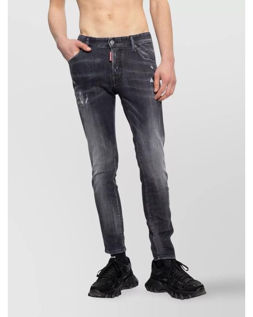 DSquared² Blue Denim Skinny Trousers for men