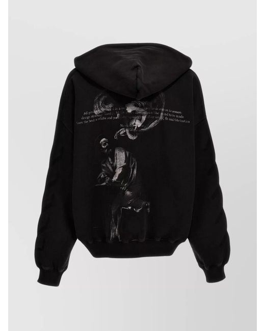 Off-White c/o Virgil Abloh Black Matthew Hoodie for men