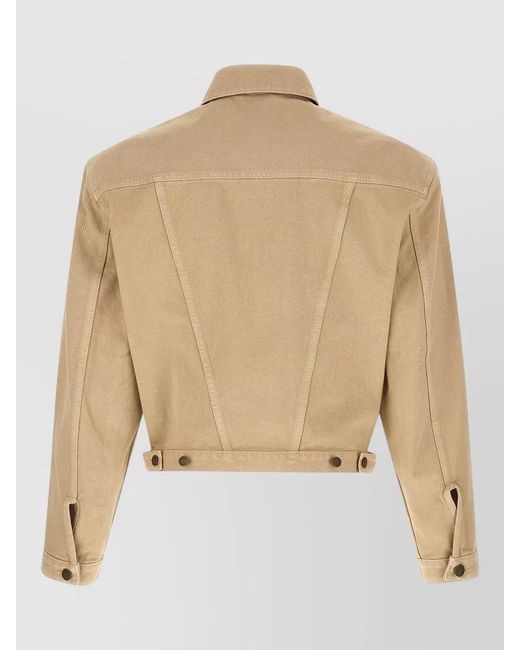 Entire studios Natural Denim Single-Breasted Jacket for men