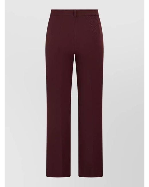 Max Mara High Waist Straight Tailored Trousers Humanity