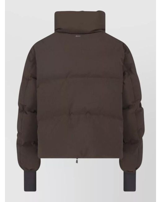 Herno Brown Parka Coat