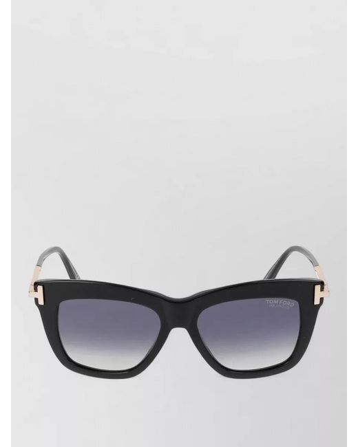 Tom Ford Metallic Sunglasses Cat Eye Polarized Gradient Ft0822
