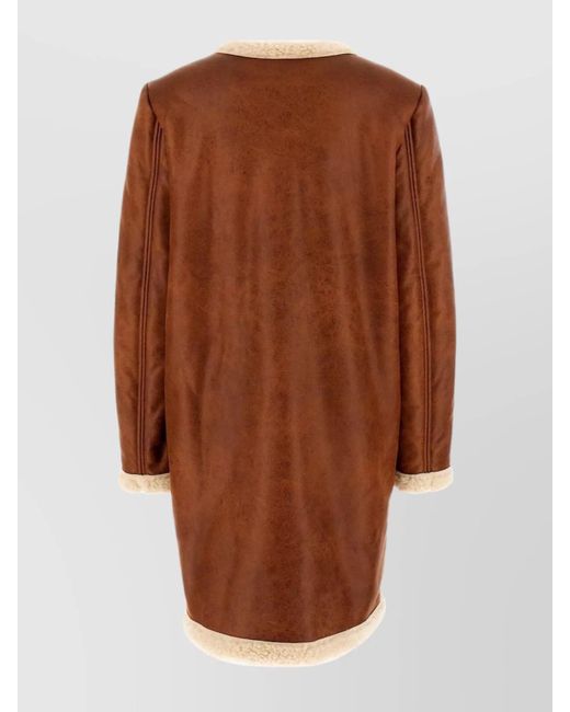 DSquared² Brown Eco Shearling Jacket