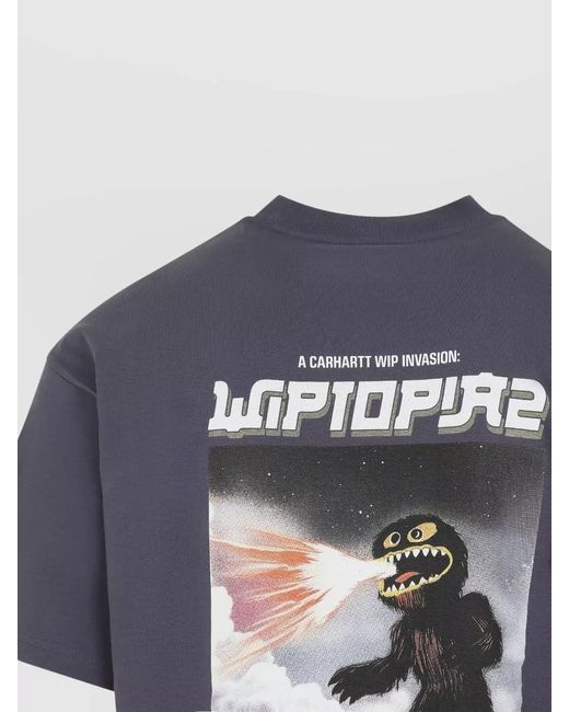 Carhartt Blue Wiptopia Ii Short Sleeve Graphic T-Shirt for men