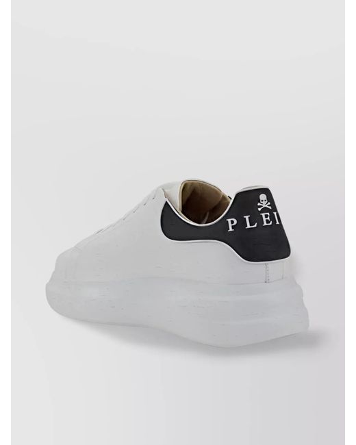 Philipp Plein Multicolor Leather Low-Top Sneakers for men