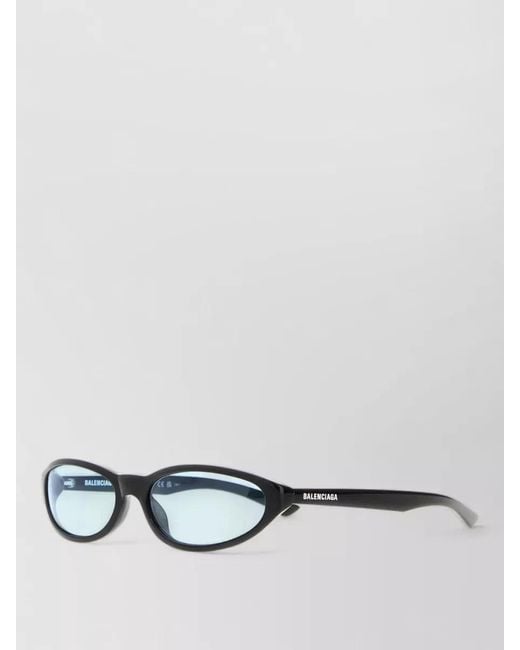 Balenciaga Gray Neo Sunglasses Acetate Frame Uv Protection