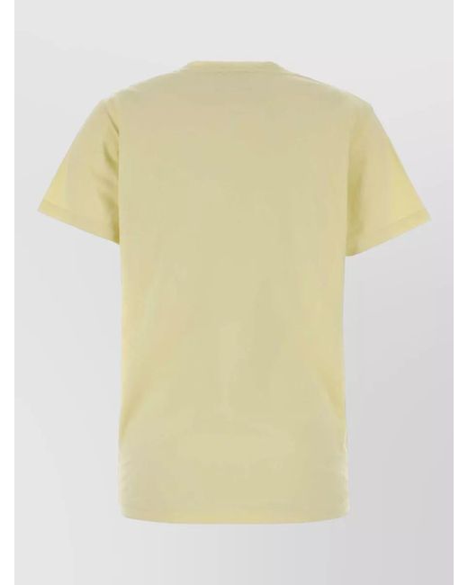 Isabel Marant Yellow Cotton T-Shirt