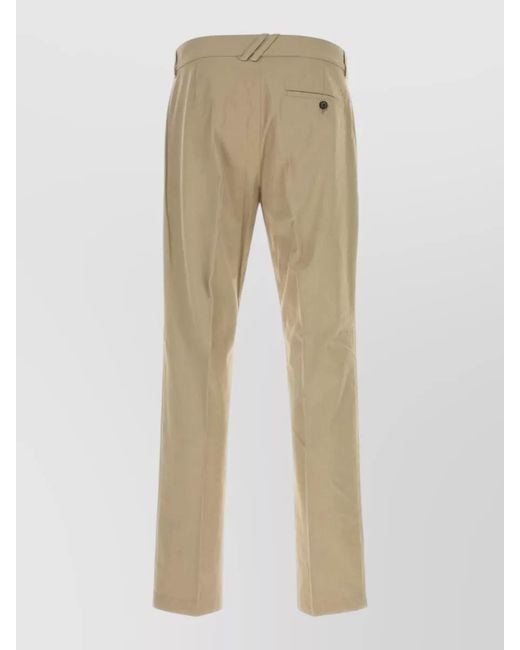 Burberry Natural Cotton Chinos for men