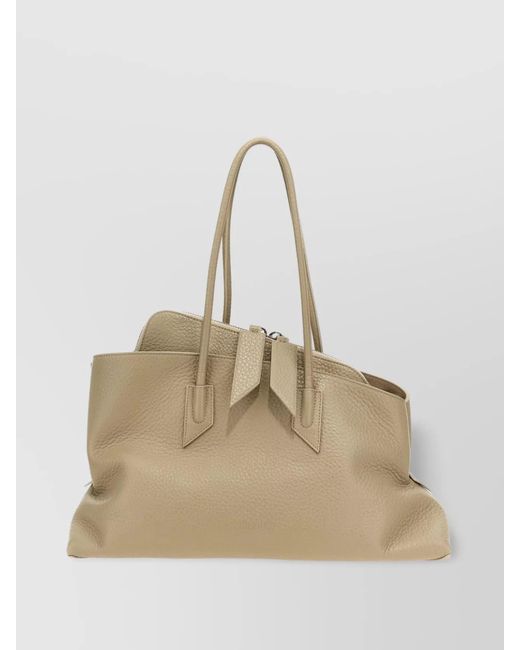 The Attico Natural Leather Tote Bag