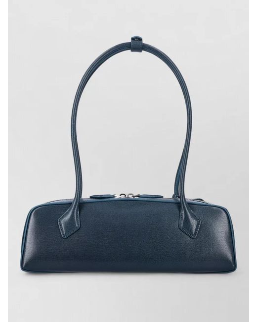 Alaïa Blue Tekle Medium Shoulder Bag Long Handles