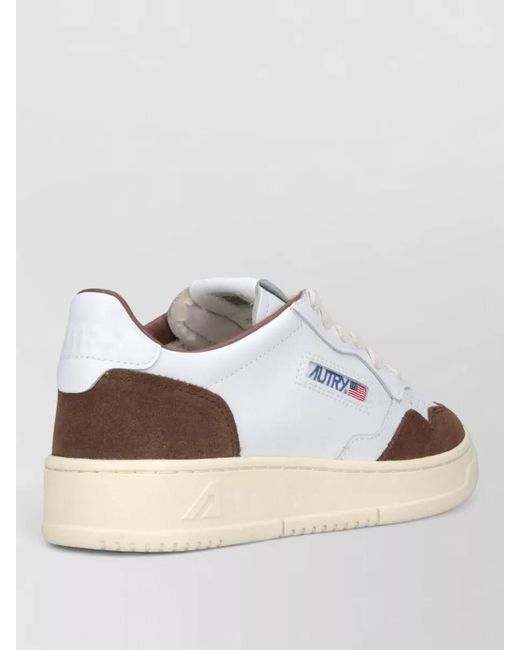 Autry Multicolor Leather Low-Top Sneakers