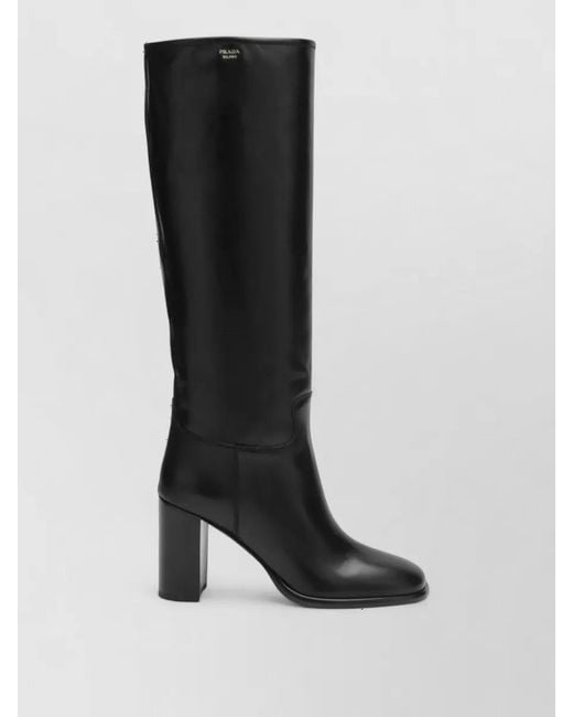 Prada Black Ankle Boots