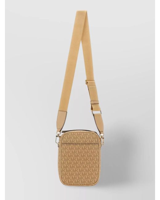 Michael Kors Natural Elliot Bag With Adjustable Shoulder Strap