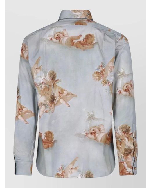 Vivienne Westwood Gray Cotton Shirt for men