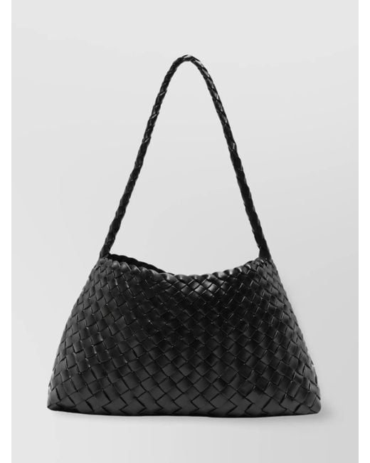Dragon Diffusion Black Rosanna Leather Shoulder Bag