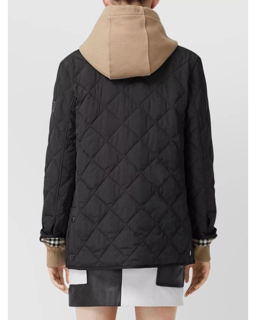 Burberry Black Quilted Puffer Jacket