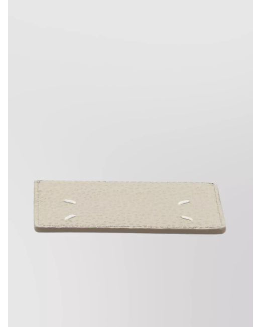 Maison Margiela Natural Leather Cardholder for men