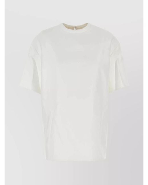 Valentino Garavani White Cotton Blend T-Shirt