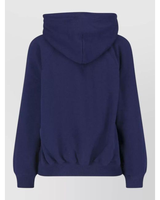Polo Ralph Lauren Blue Hoodie Top Drawstring Hood Kangaroo Pocket