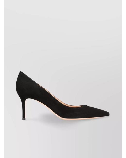 Gianvito Rossi Multicolor 70Mm Suede Leather Pumps With Stiletto Heel