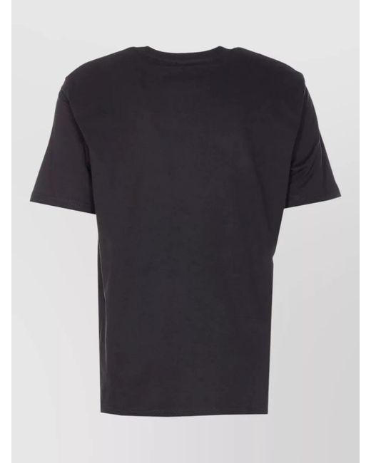 DIESEL Black Logo-Print Cotton T-Shirt for men