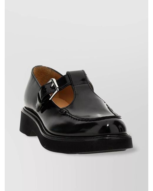 Church's Women's Black Nadine Mary Jane Loafers - Main Image