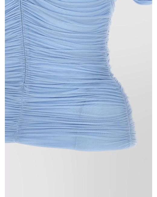 Magda Butrym Blue '06' Blouse