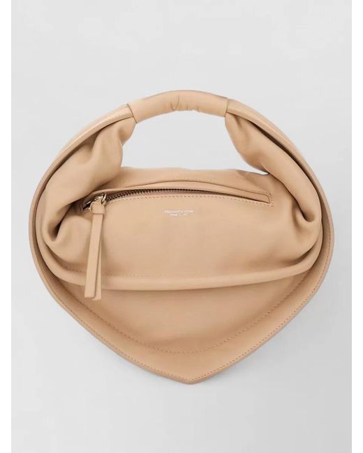 FEDERICO CINA Natural Calfskin Cross-Body Bag