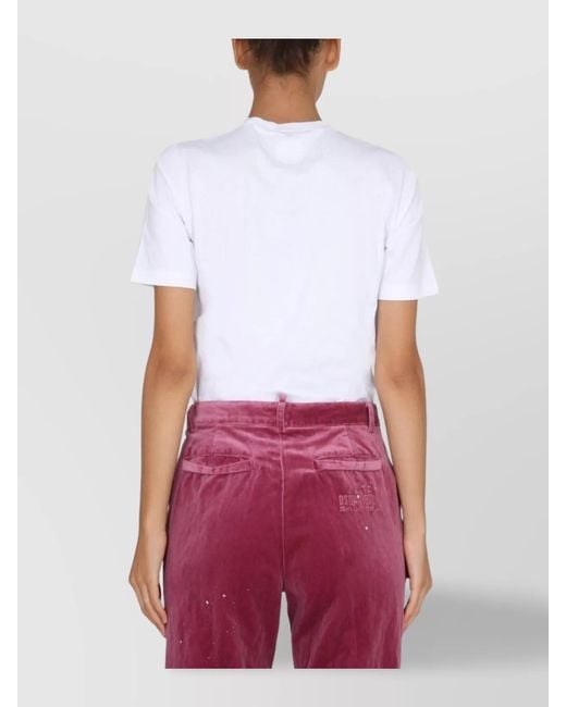 DSquared² Red Logo Print T-Shirt