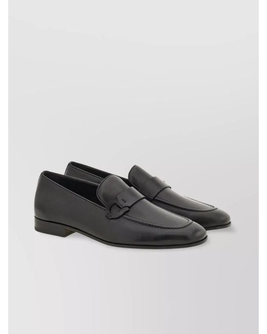 Ferragamo Multicolor Loafer Gancini Logo Salvatore Buckle Toe Finish for men