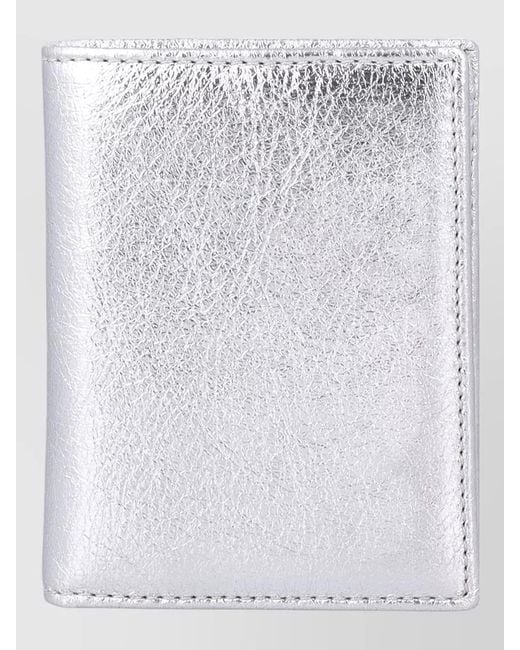 Comme des Garçons White Compact Card Keyring Collection Finish
