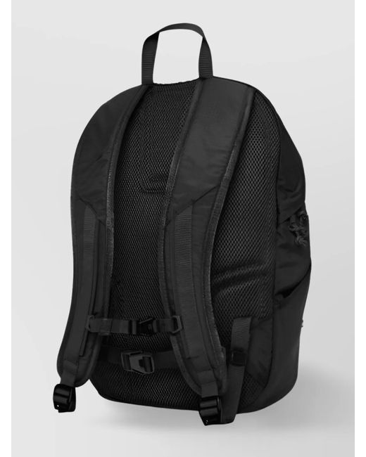 Timberland Black Mesh Back Panel Backpacks for men