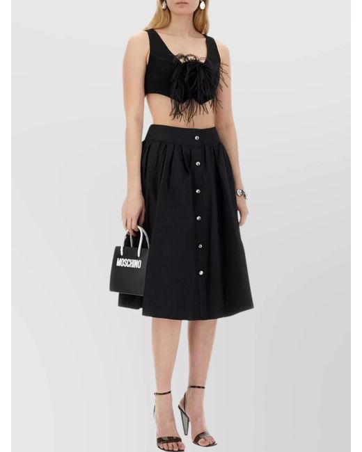 Moschino Black Sleeveless Top