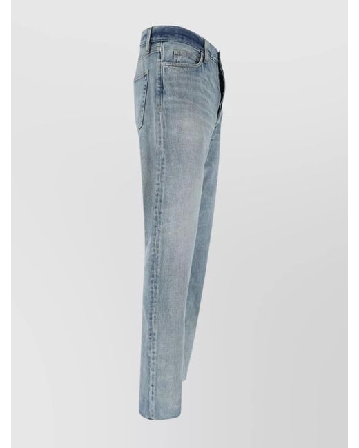 Fear Of God Blue Denim Straight-Leg Jeans for men