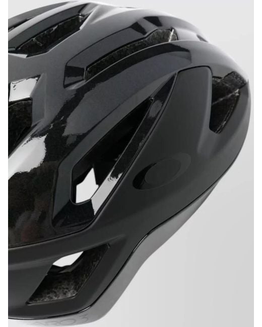 Oakley Gray Performance Hat Cut Out Detailing Grippers Ventilation