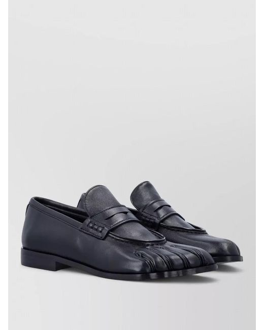 Coperni Blue Leather Five-Toe Lace-Up Shoes